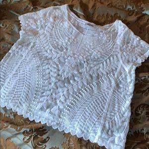 Express lace top